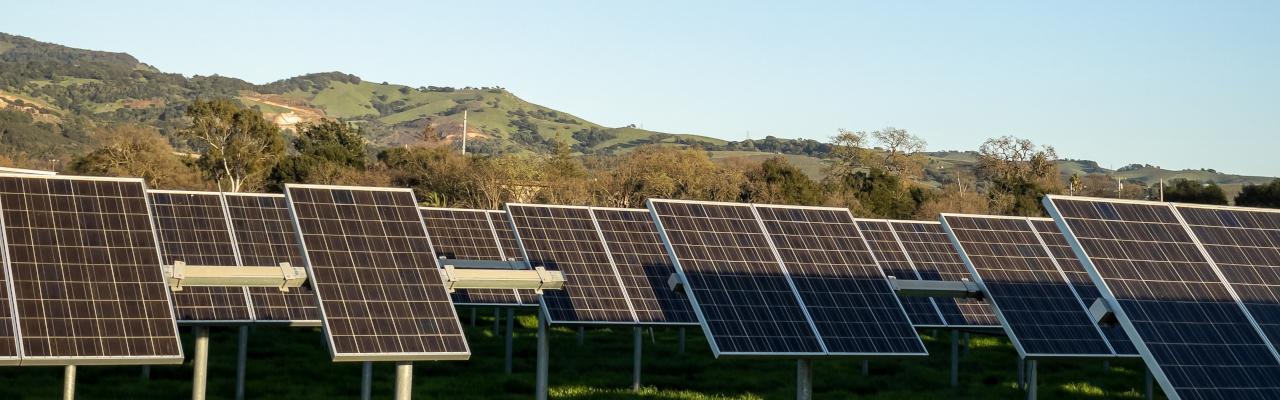 Solaranlage Wiese